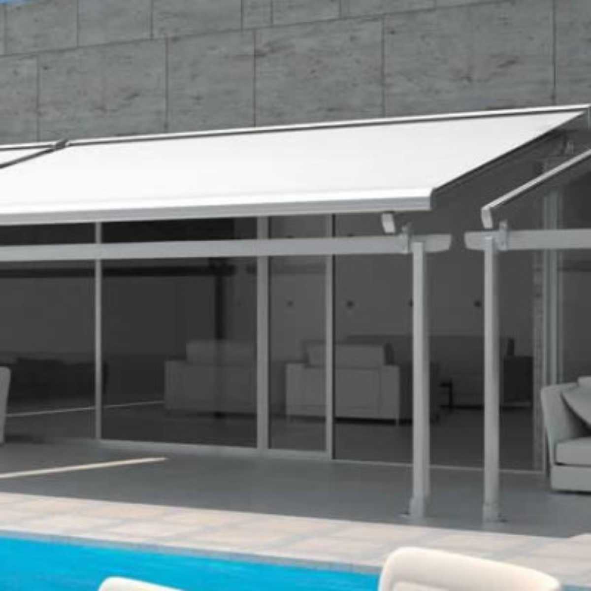 toldo blanco terraza