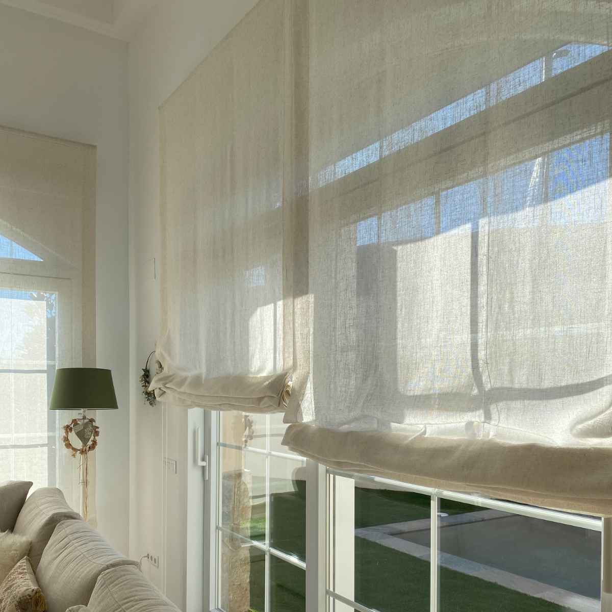 cortinas blancas